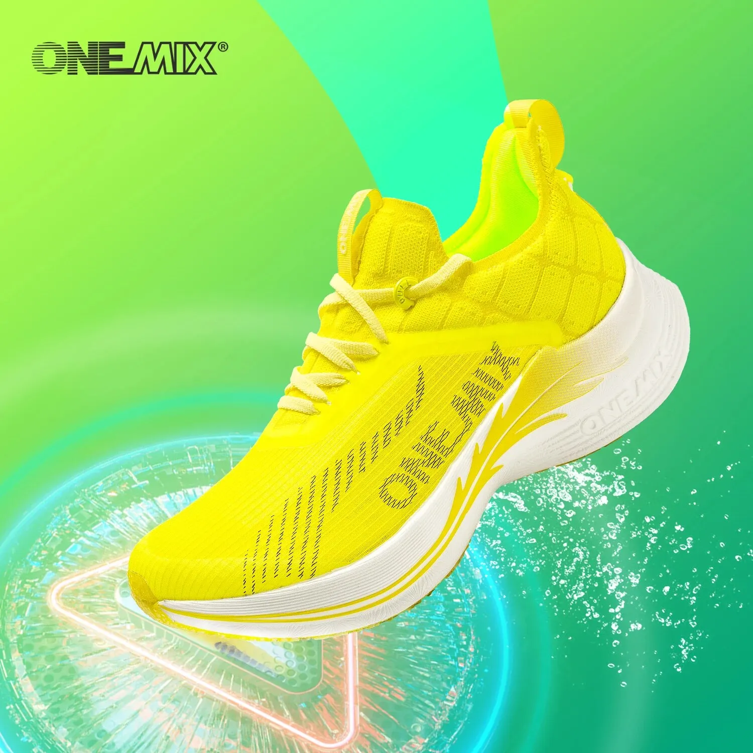 Carbon Plate Marathon Racing Shoes - ONEMIX Sepatu Lari Maraton Pelat Karbon