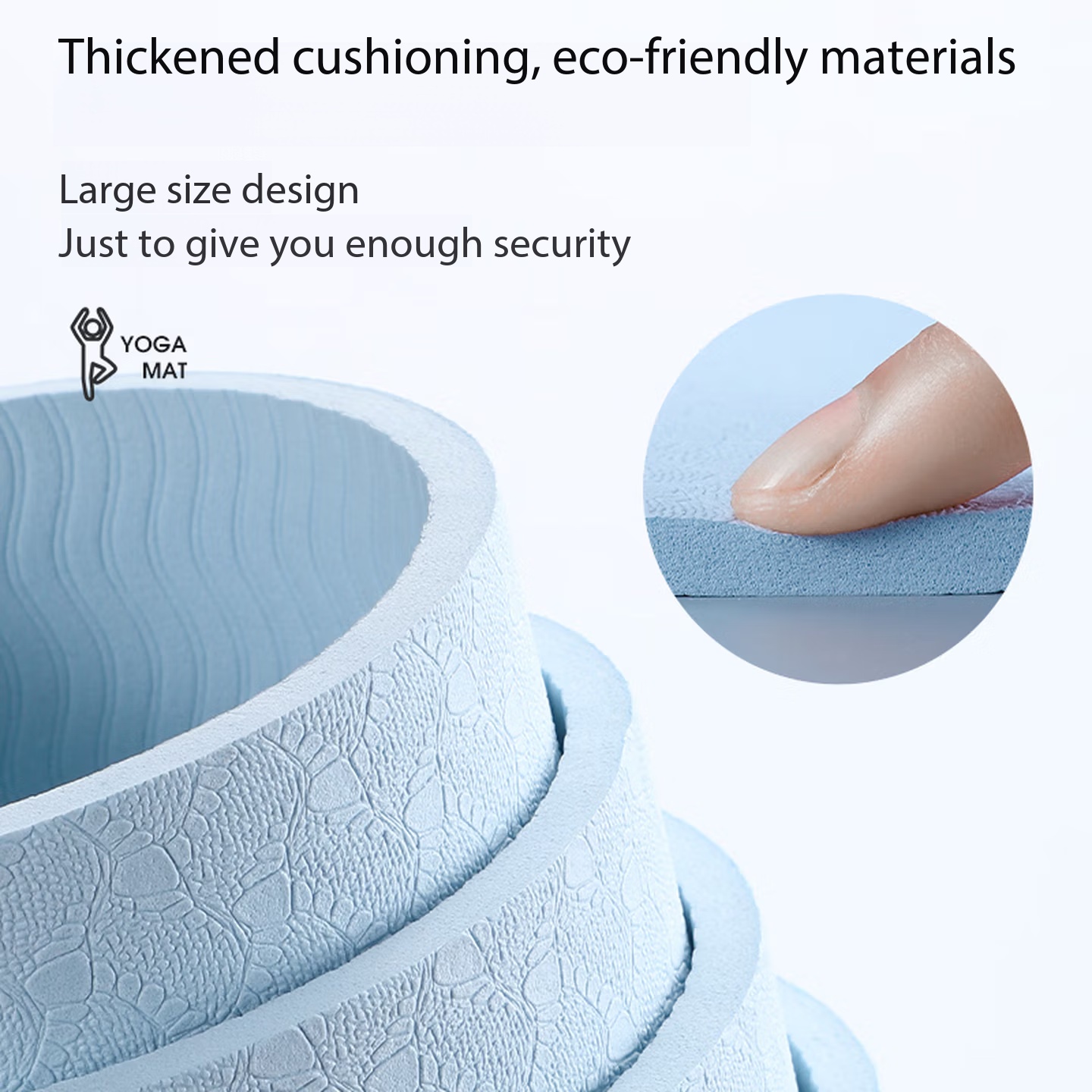 Shock Absorbing Gym Trainers - Alas Lantai Anti-Selip Tebal Penyerap Guncangan