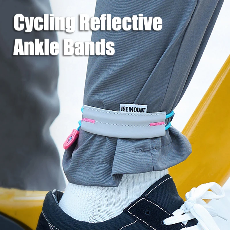 Reflective Night Running Shoes - Tali Elastis untuk Bagian Kaki Celana