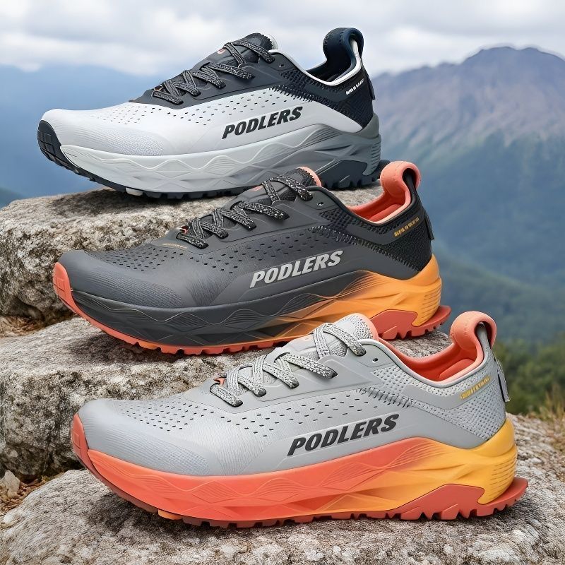 Anti Slip Trail Running Sneakers - Sepatu Lari Off-road Original Brand Nyaman