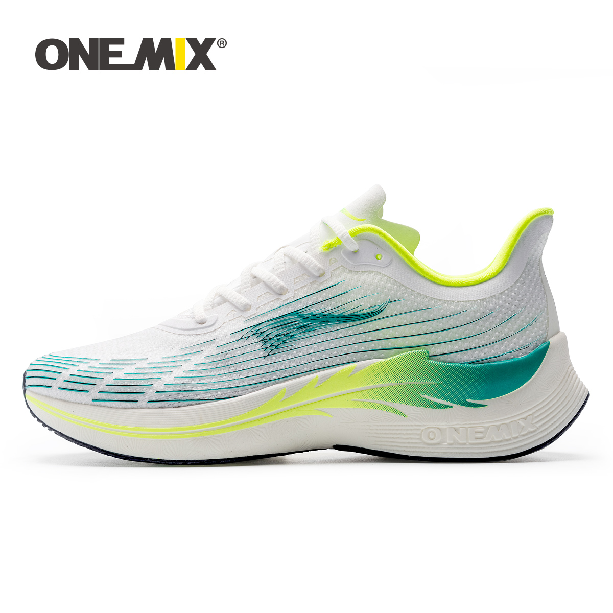 Reflective Night Running Shoes - Sepatu Lari ONEMIX untuk Pria Sepatu