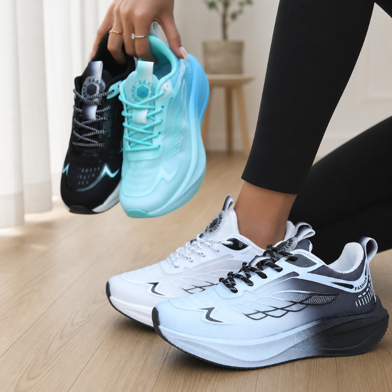 Wide Toe Box Running Sneakers - Sepatu Lari Wanita dengan Ujung Lebar,