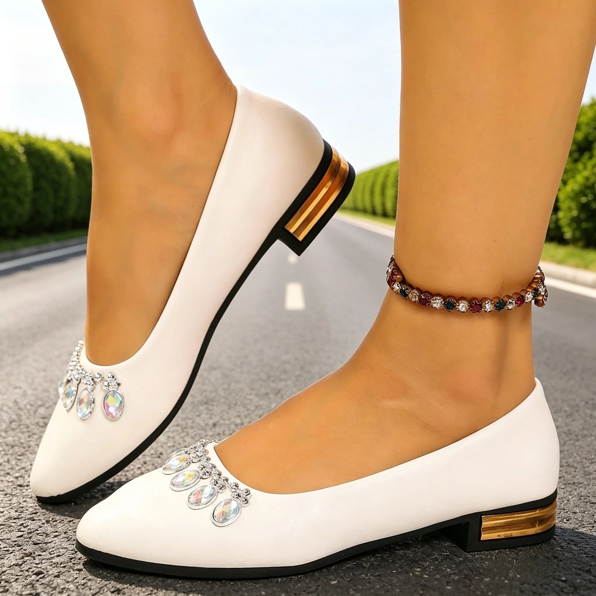 Women'S Shoes - Sepatu Balet Wanita Model Pointed Toe,