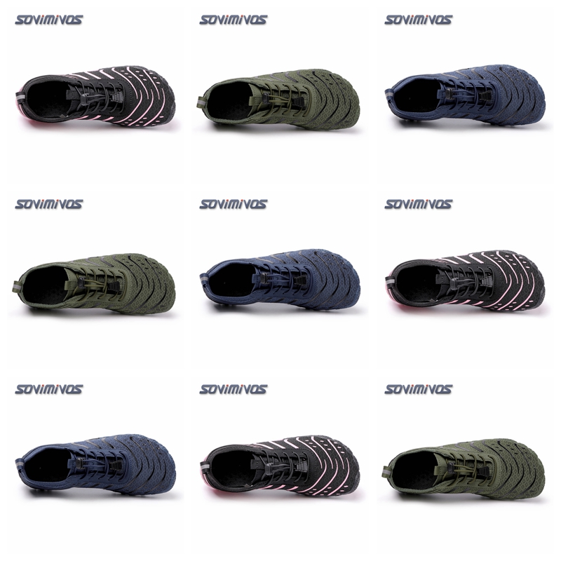 Wide Toe Box Running Sneakers - Sepatu Pria Tanpa Alas Kaki, Ujung