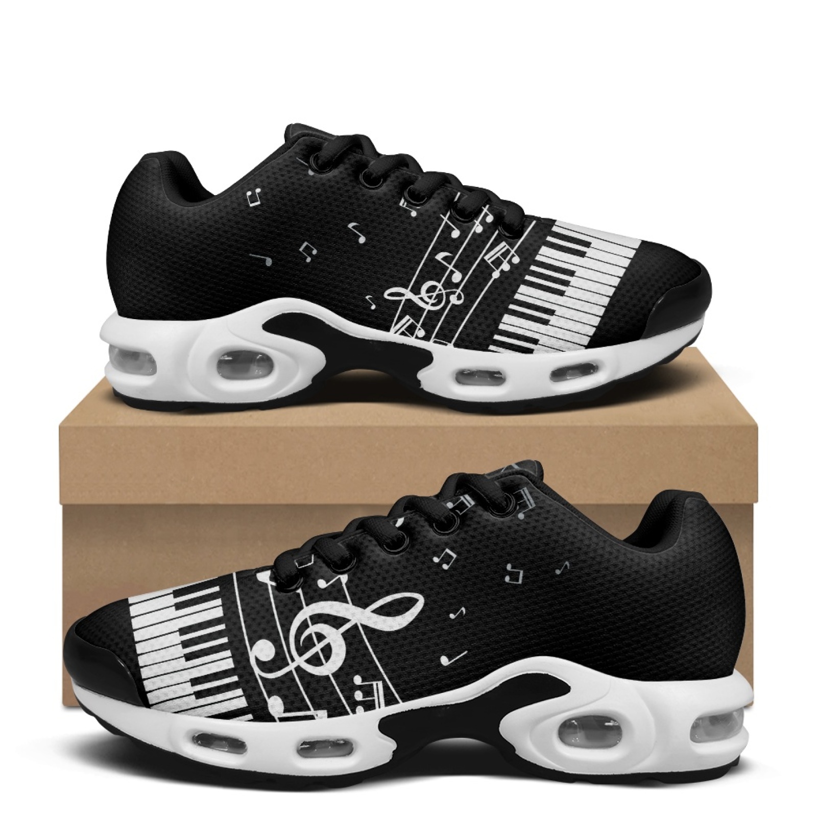 Air Cushion Jogger Shoes Men - PENSTROLL Sepatu Olahraga Modern Motif Not