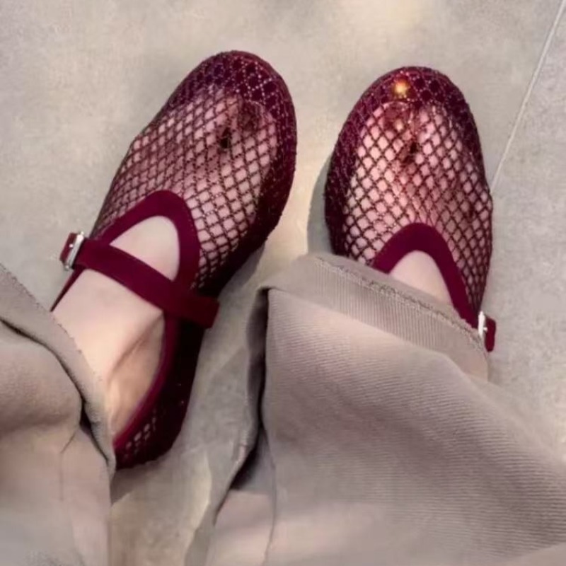 Boots - Sandal Baotou Berhias Rhinestone Wanita 2026