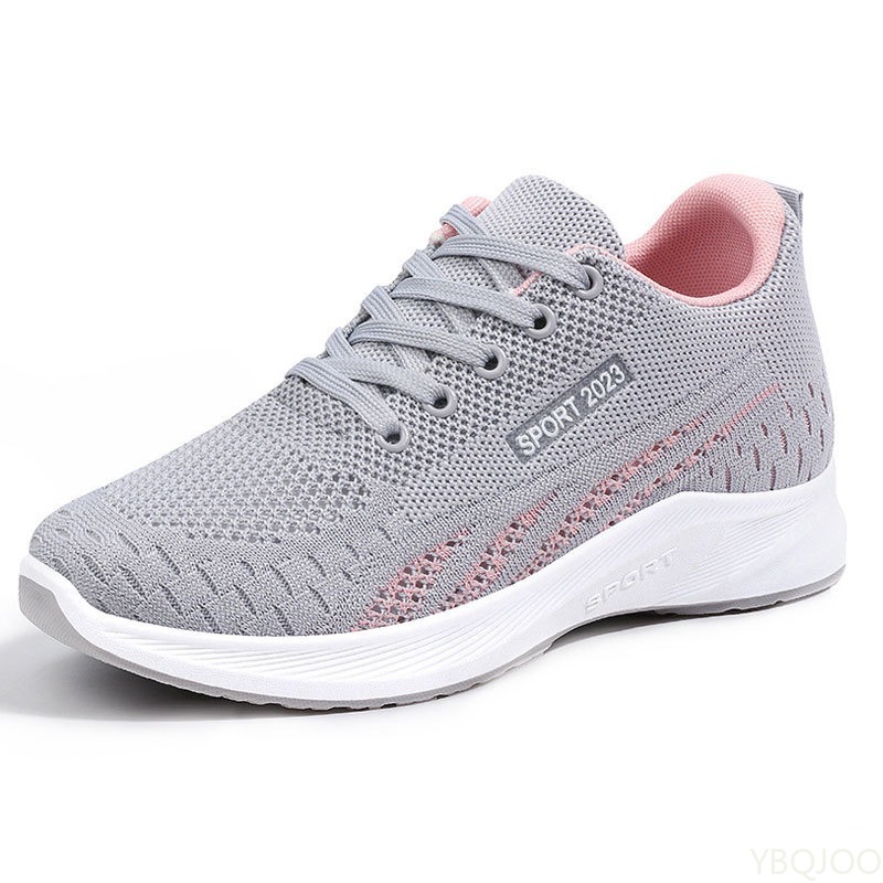 Sepatu Wanita Kasual Ringan Mo - Breathable Mesh Athletic Shoes ulasan dan harga