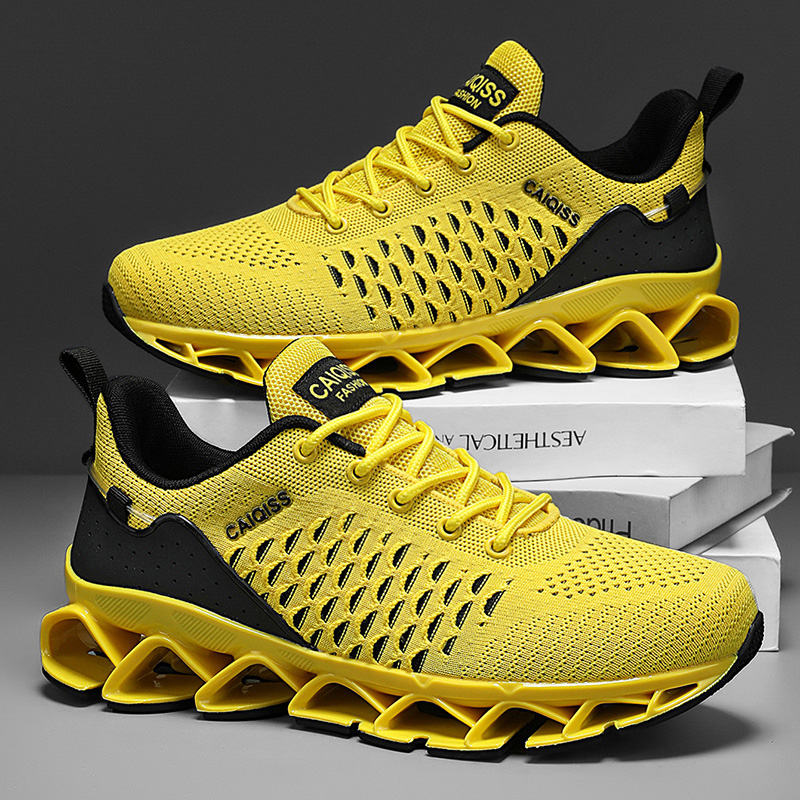 Sepatu Kasual Pria Sepatu Lari - Shock Absorbing Gym Trainers ulasan dan harga