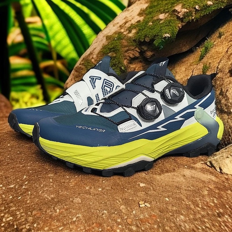 Sepatu Lari Profesional Pria W - Anti Slip Trail Running Sneakers ulasan dan harga