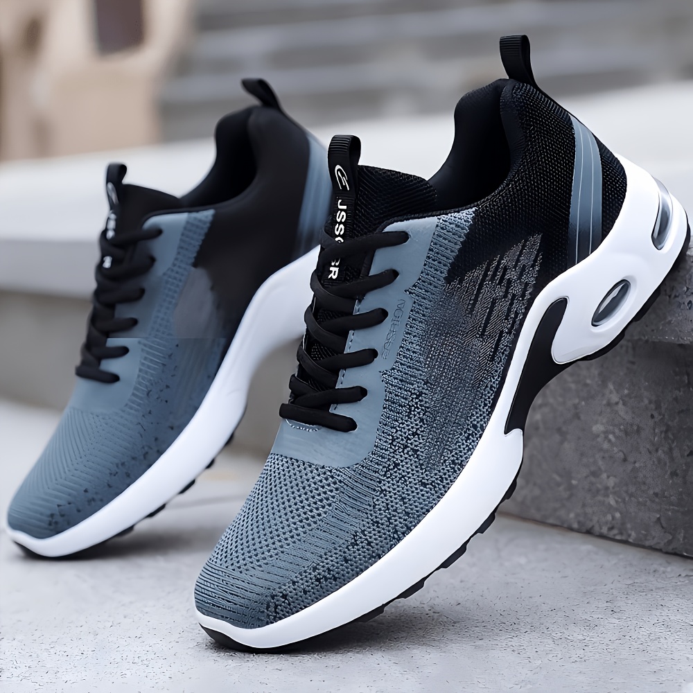 Sepatu Lari Pria Berbahan Jari - Shock Absorbing Gym Trainers ulasan dan harga