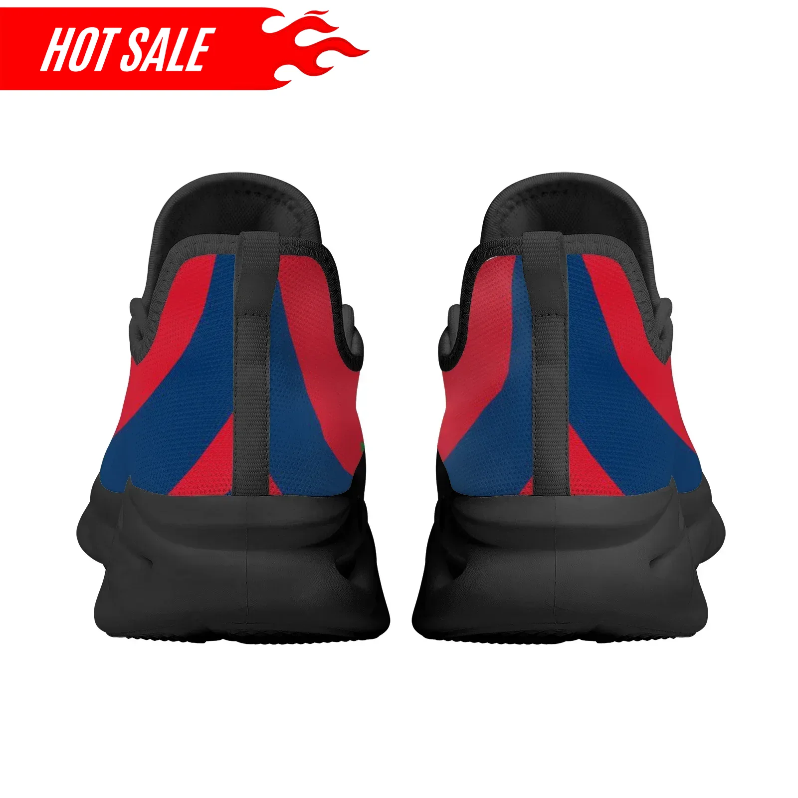 Sepatu Platform Ringan Bernapa - Knit Fabric Lace Up Sneakers ulasan dan harga