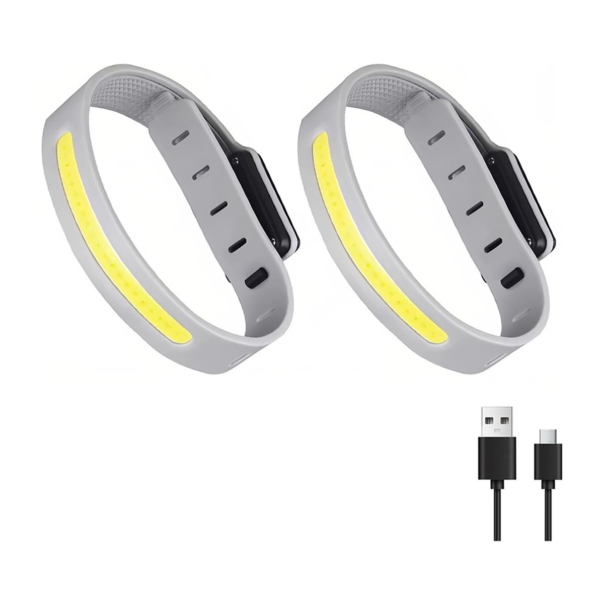 AD45 2PCS Lampu Lengan untuk L - Reflective Night Running Shoes ulasan dan harga