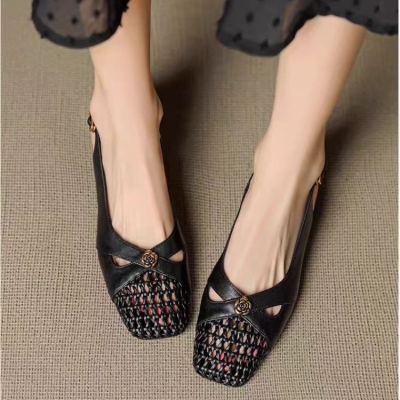 Sandal wanita bergaya Prancis  - Sandals ulasan dan harga