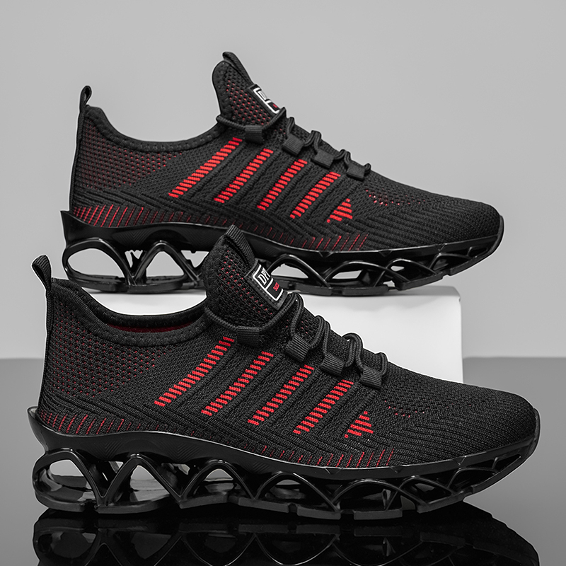 Sepatu Pria Sneakers Kasual un - Shock Absorbing Gym Trainers ulasan dan harga