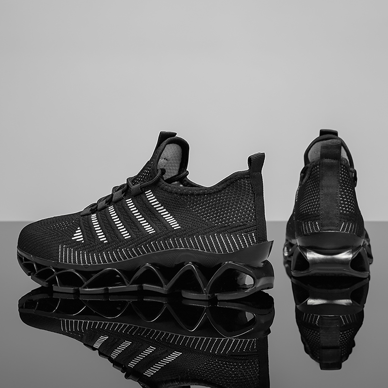 Sepatu Pria Sneakers Kasual un - Shock Absorbing Gym Trainers ulasan dan harga