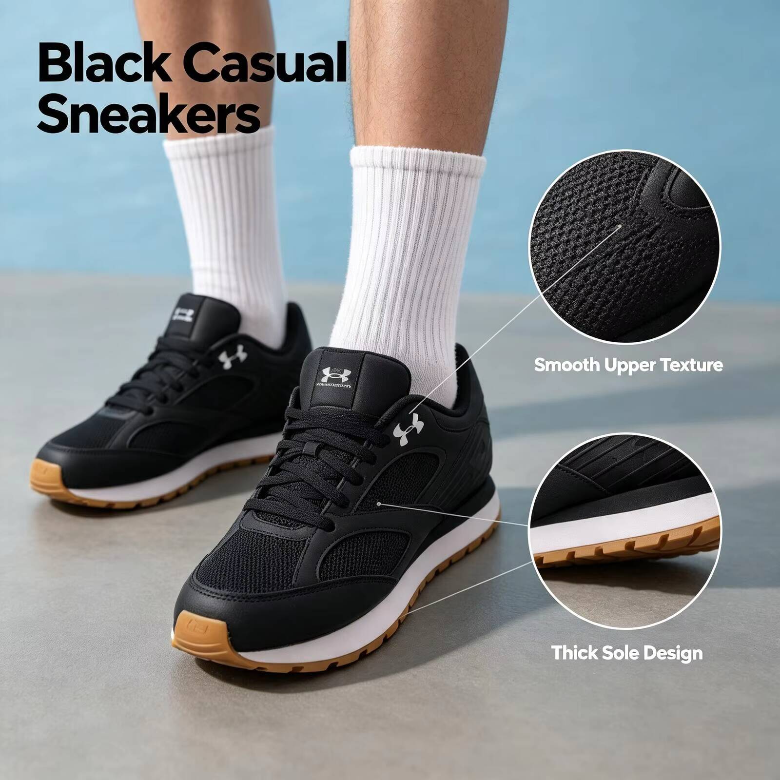 Sepatu Lari Under Armour Jogge - Air Cushion Jogger Shoes Men ulasan dan harga