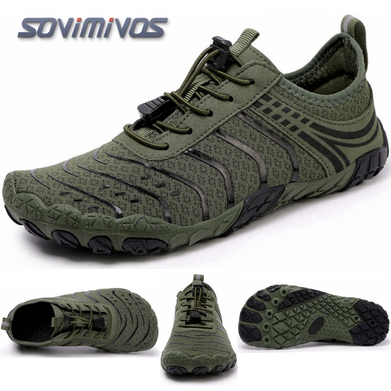 Sepatu Pria Tanpa Alas Kaki, U - Wide Toe Box Running Sneakers ulasan dan harga
