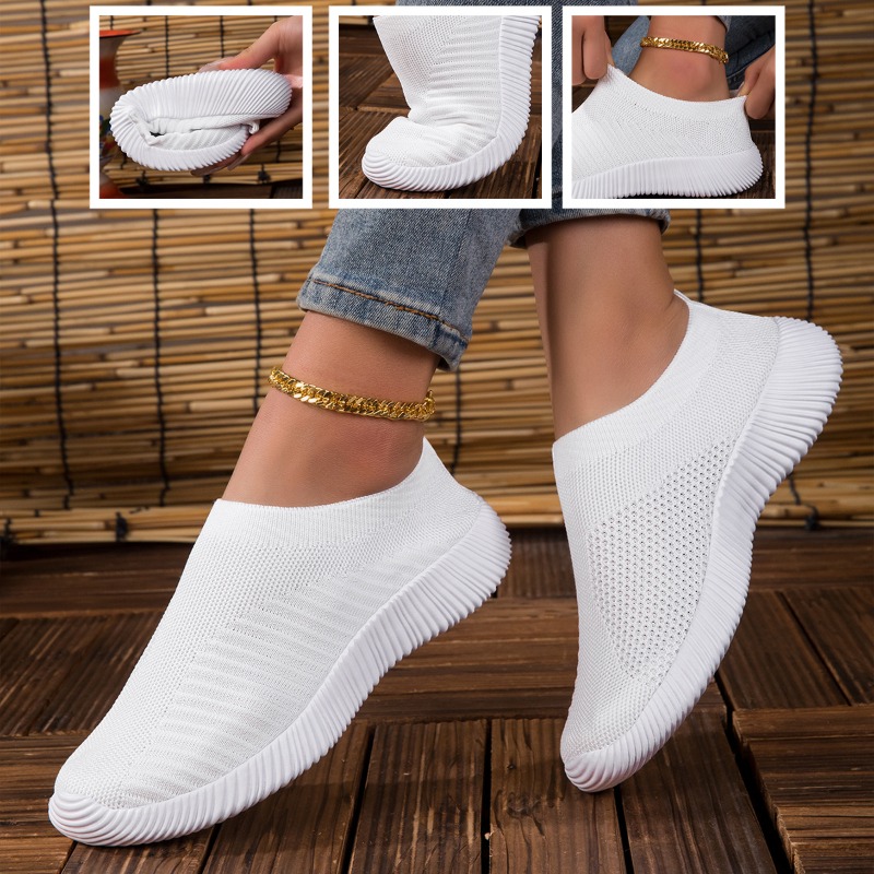 Sepatu Sneakers Wanita Bahan R - Breathable Mesh Athletic Shoes ulasan dan harga