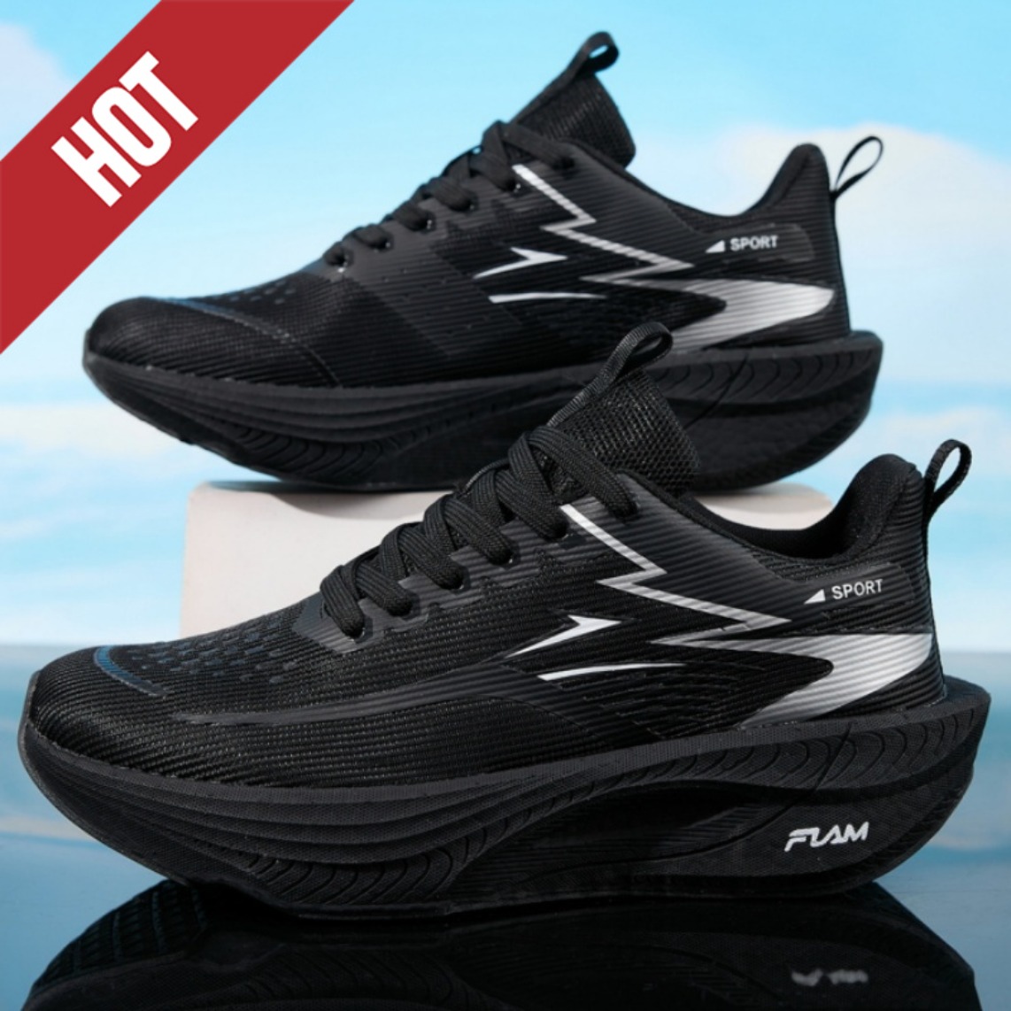 Sepatu Lari Maraton Pria Wanit - Carbon Plate Marathon Racing Shoes ulasan dan harga