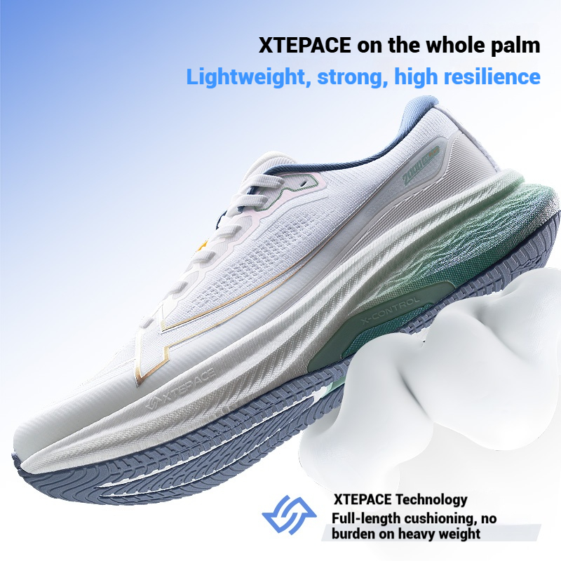 Xtep 2000Km Plus Sepatu Lari 2 - Reflective Night Running Shoes ulasan dan harga