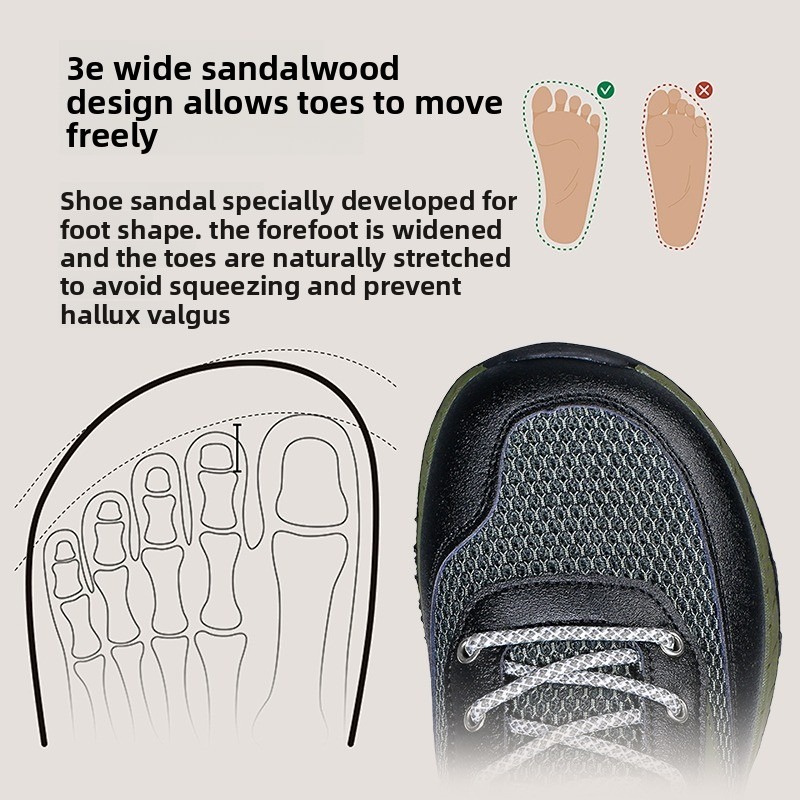 Sepatu Lari dengan Ruang Jari  - Wide Toe Box Running Sneakers ulasan dan harga