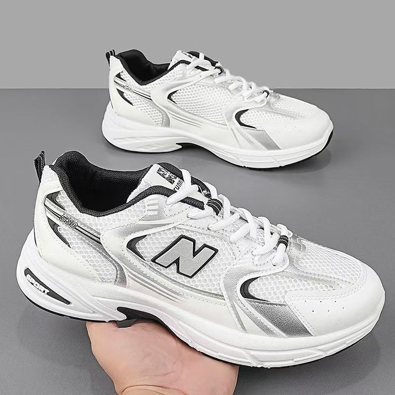 Sepatu mesh bernapas yang styl - Breathable Mesh Athletic Shoes ulasan dan harga