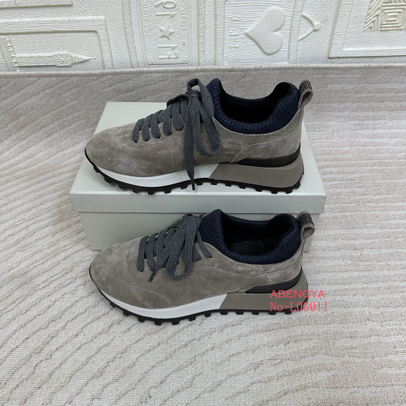 Sepatu Loafer Rajut Putih 2025 - Knit Fabric Lace Up Sneakers ulasan dan harga